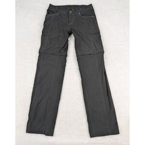 Kuhl Convertible Pants Women's 8 (31x32) Grey Cargo Pockets Outdoors 7825 *Read‎